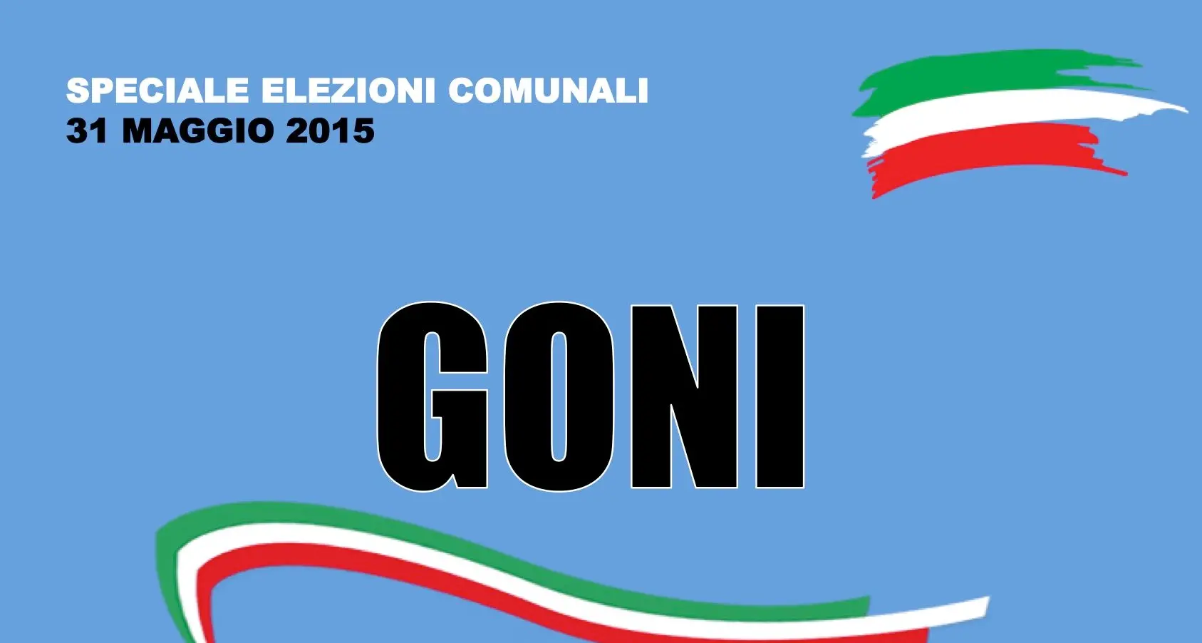 Goni. Elezioni Comunali 31 maggio 2015. I risultati delle votazioni