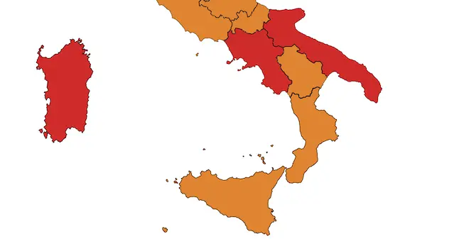 Zona rossa: regole spostamenti e negozi aperti