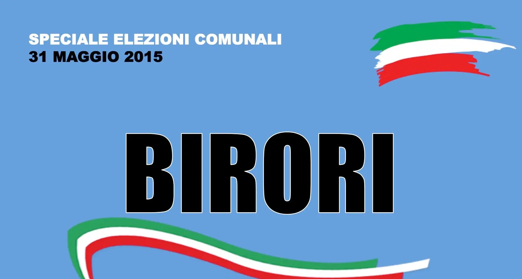 Birori. Elezioni Comunali 31 maggio 2015. I risultati delle votazioni
