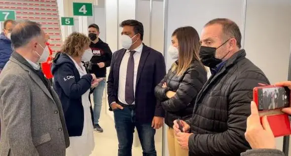 Hub di Oristano: nella giornata inaugurale somministrati 726 vaccini