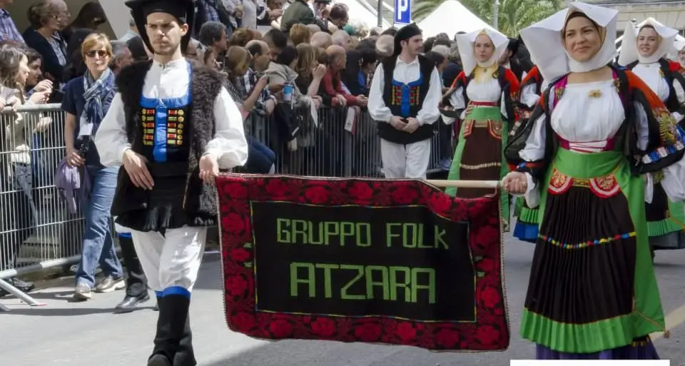 Sassari. 66^ Edizione della Cavalcata Sarda. Ordine di sfilata dei Gruppi Folk partecipanti