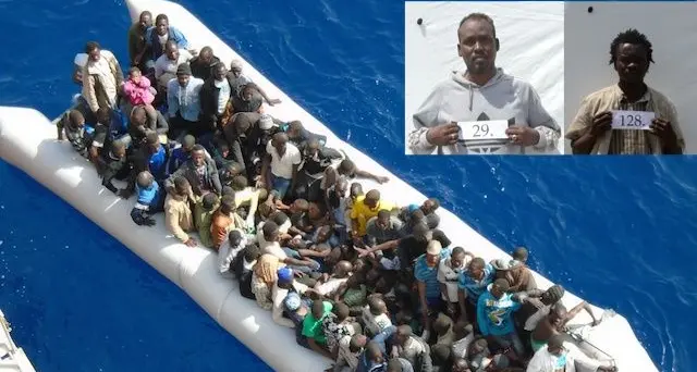 Fermati i due scafisti che hanno trasportato i 210 migranti recuperati da una gasiera