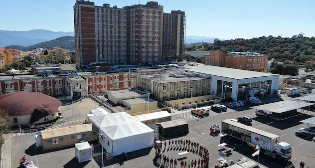 Covid. Ospedale da campo di Nuoro per terapie monoclonali