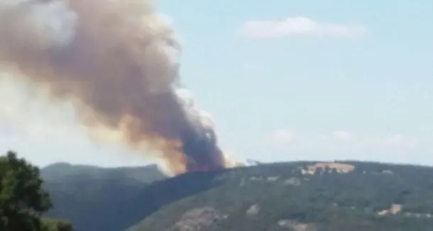 Elicotteri intervenuti in 5 incendi in Sardegna: spenti a Sorgono e Escalapano