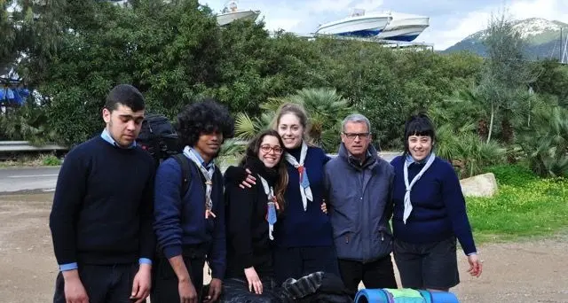 Lo scautismo algherese presente alla Tramuntanada 2015 di Girona