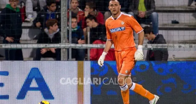 Cagliari Calcio. Dall'Udinese arriva il portiere Zeljko Brkic