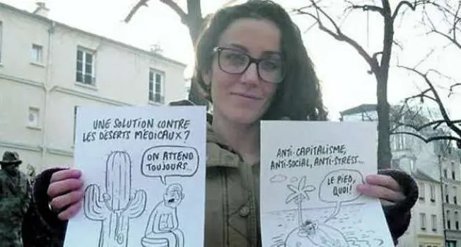 Charlie Hebdo. La vignettista che ha aperto la porta della redazione