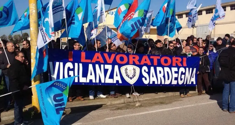 Vigilanza Sardegna, 55 guardie giurate rischiano di perdere il posto di lavoro