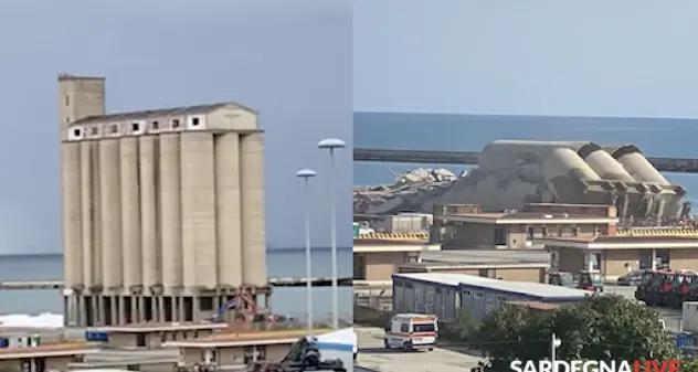 Cagliari. Terminata la “serie: I Silos”. Oggi l’ultima spettacolare demolizione. IL VIDEO