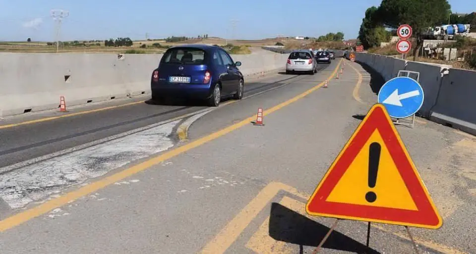 Strada statale 131 e Dcn: proseguono i lavori. Limitazioni in alcuni tratti nelle province di Oristano, Nuoro e Sassari