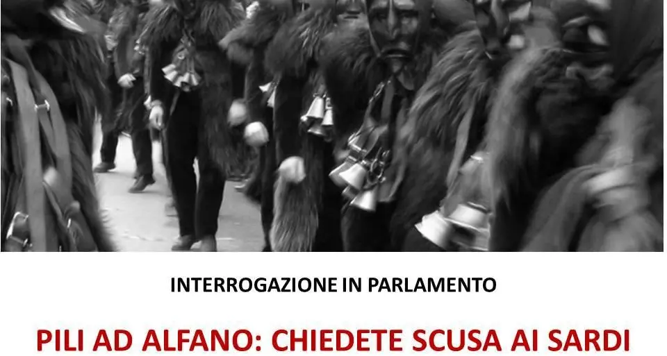 \"Operazione Mamuthones\" a Viterbo. Pili ad Alfano: \"Chiedete scusa ai sardi Mamuthones, tradizioni popolari non criminali\"