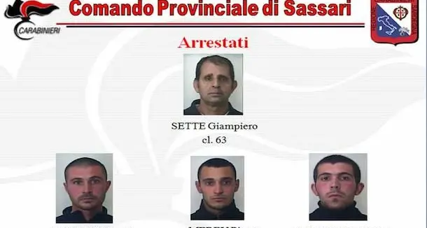 Sassari. Sgominata banda di rapinatori in trasferta, almeno 5 i 'colpi'