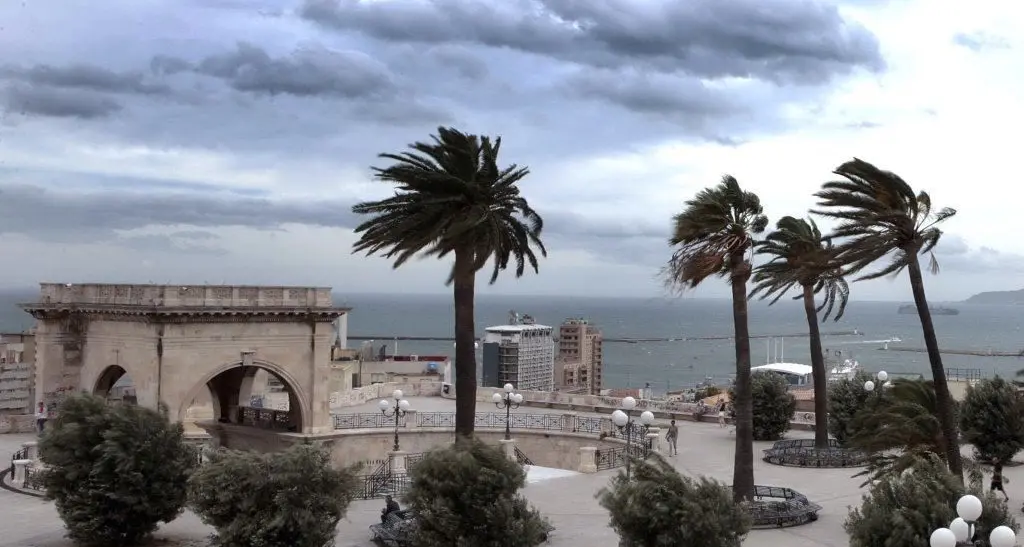 Sardegna. Allerta meteo della Protezione civile, in arrivo venti forti