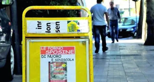 Pornosposine a Nuoro e Siniscola. Ressa in edicola per il video hard