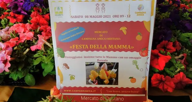 Coldiretti: da 6 italiani su 10 fiori per la festa della mamma