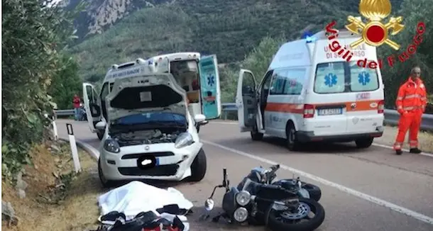 Incidente mortale sulla Statale 189: perde la vita un motociclista di 56 anni