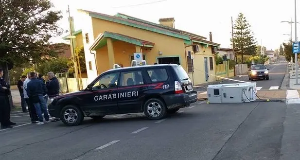 Colpo fallito nella notte alle Poste di Lunamatrona