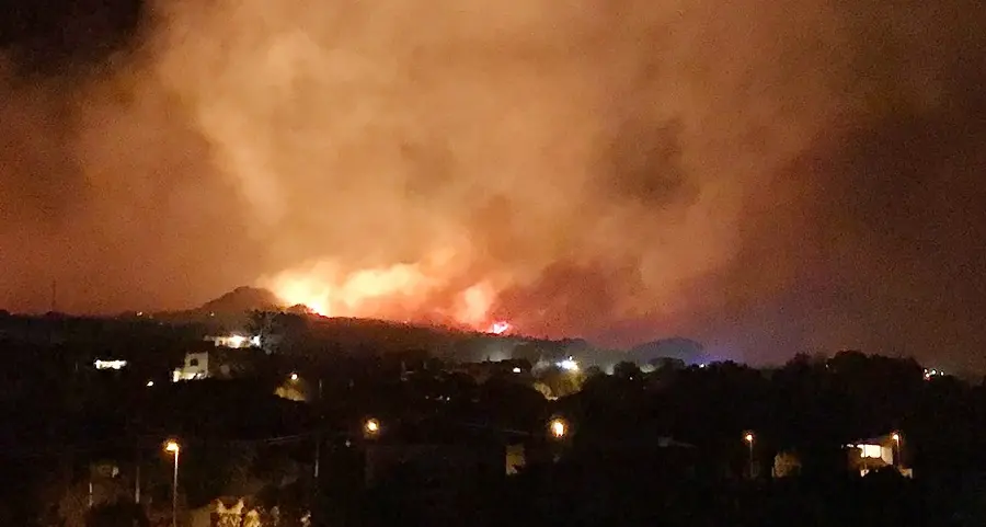 Arrestato il piromane che distrusse 70 ettari di bosco a Sant'Antioco