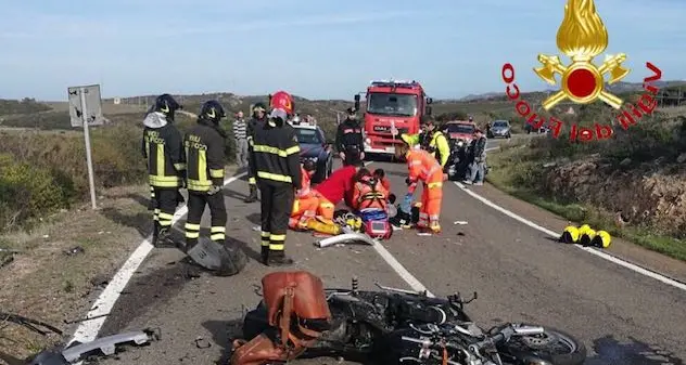 Auto contro moto: muore un 52enne sassarese