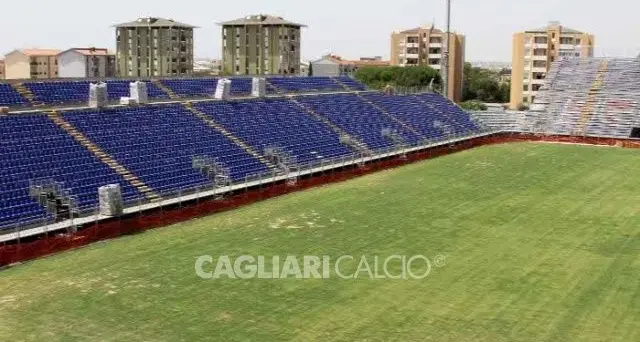 A 100 metri dallo stadio Is Arenas una tomba prenuragica