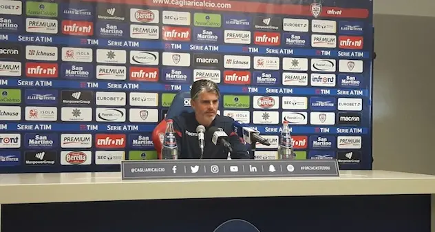 Roma-Cagliari, Lopez: “All’Olimpico senza paura”