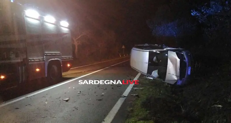 Incidente lungo la provinciale 84: tre persone finiscono in ospedale