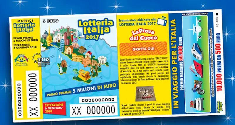 Lotteria Italia, ecco l'elenco di tutti i biglietti vincenti