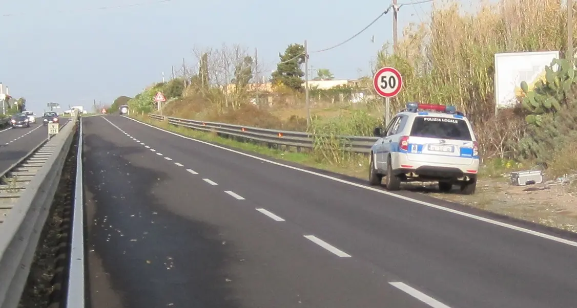 Obiettivo sicurezza: scattano i controlli della Polizia Locale sulla ex SS 131