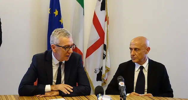 Visita del ministro Minniti a Nuoro, il presidente Pigliaru soddisfatto: \"È stato un confronto proficuo\"