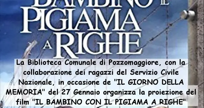 La biblioteca comunale celebra la “Giornata della Memoria”