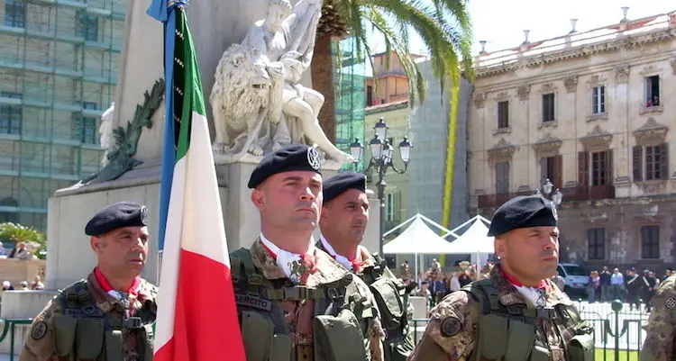 Olbia. I militari della Brigata Sassari impegnati nelle operazioni di soccorso