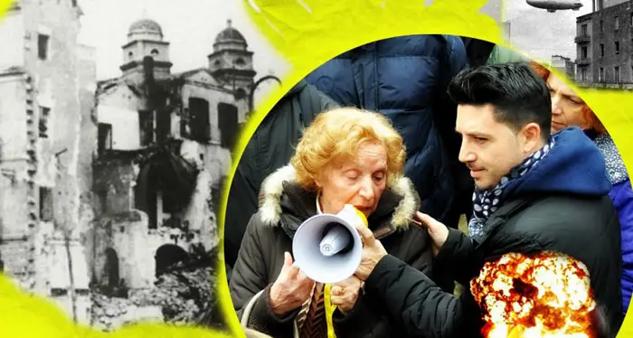 Memorie di guerra, 75 anni fa lo spezzonamento delle bombe su una città inerme