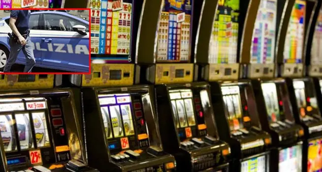 Polizia, slot machine e totem irregolari: multa per un locale a Sestu