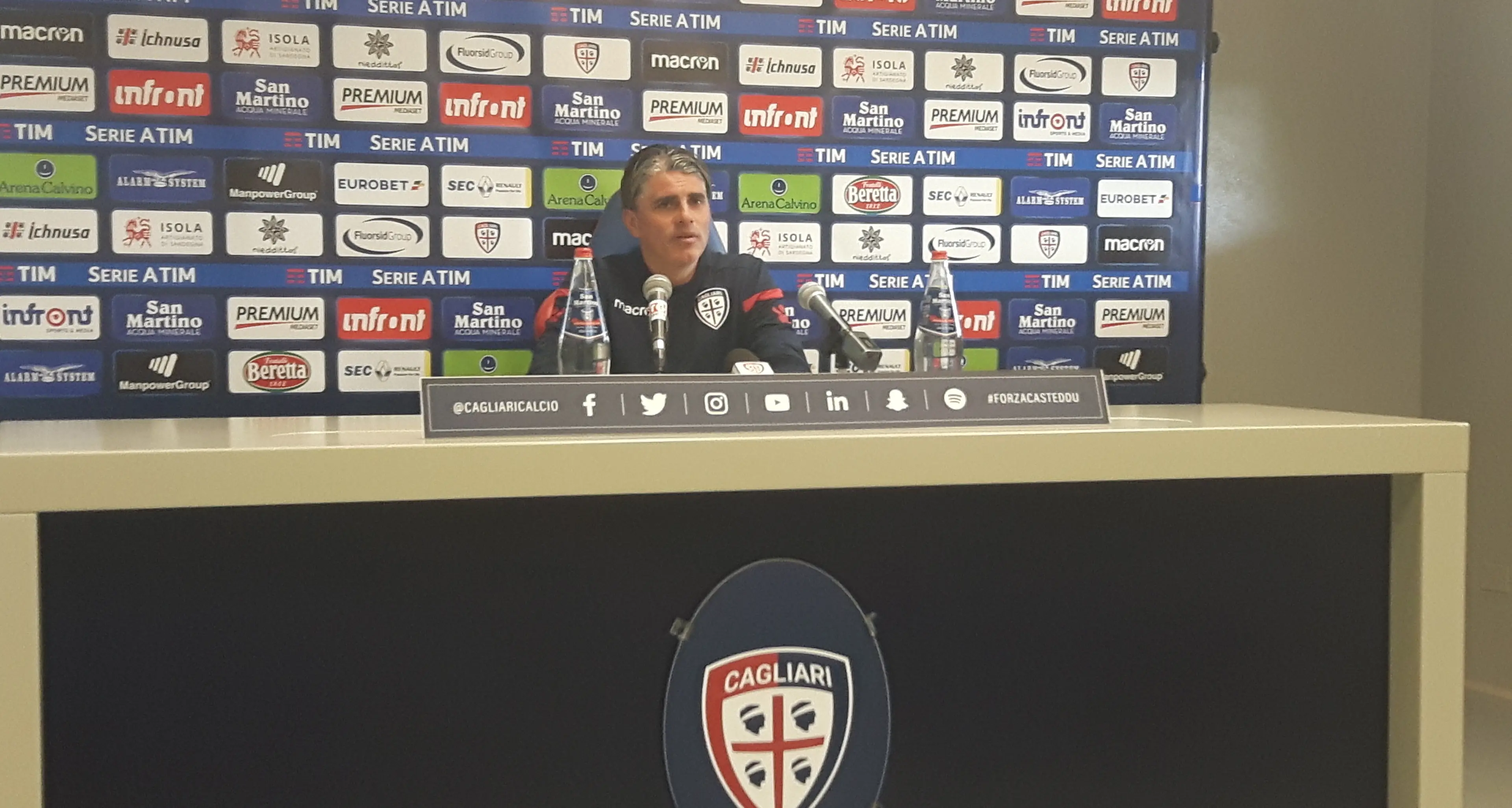 Genoa-Cagliari, la conferenza stampa di Diego Lopez