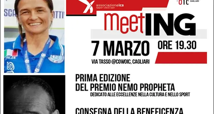 Chiara Obino e Pierluigi Piu, eccellenze di sport e cultura: per loro il premio “Nemo Propheta\"