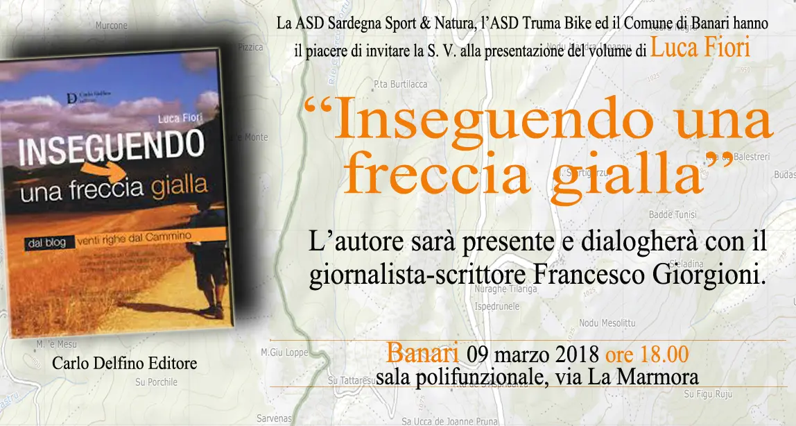 Venerdì 9 marzo “Inseguendo una freccia gialla” nella sala polifunzionale