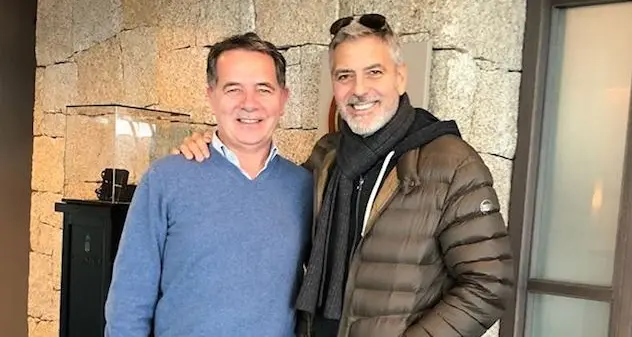 Nuova fiction tv: George Clooney a Olbia per un sopralluogo