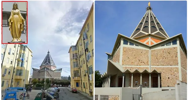 Piazza San Michele, restyling in chiesa ultimato: “Dove è finita la Madonnina?”