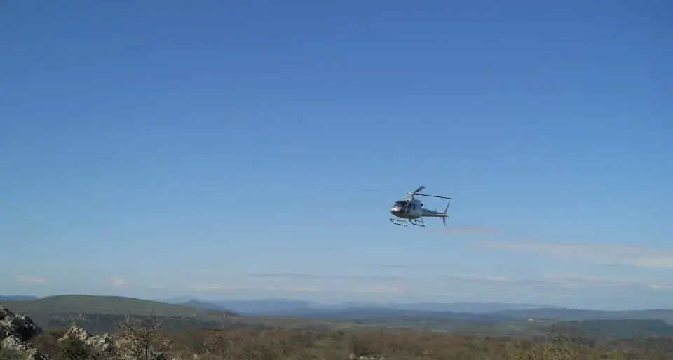 A Monte Santo in elicottero