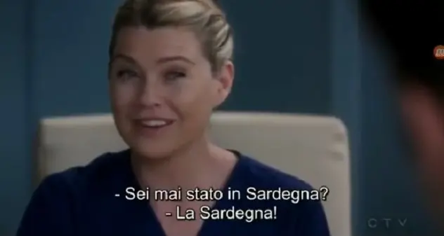 \"In Sardegna spiagge bellissime e persone felici che vivono a lungo\". Lo spot di Grey's Anatomy