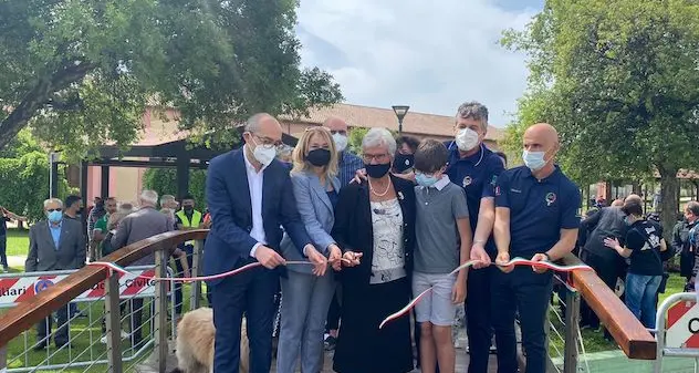 Cagliari. Inaugurato a Pirri il nuovo parco giochi inclusivo