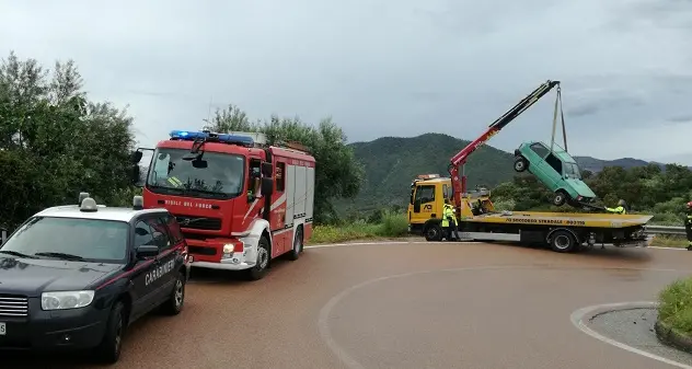 Incidente lungo la Strada statale 198