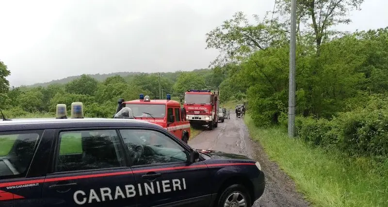 A causa delle intense piogge esonda il torrente “Cabutzia”