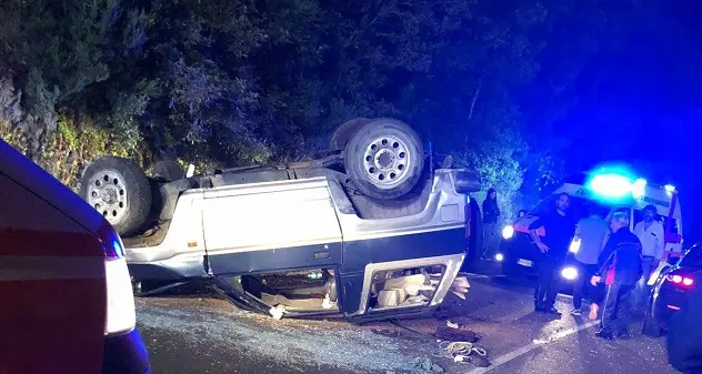 Incidente fra Meana e Atzara: 34enne trasportato in ospedale