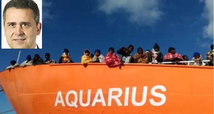 Migranti, il consigliere regionale Orrù: \"A nessuno venga in mente di far arrivare la nave Aquarius in Sardegna\"