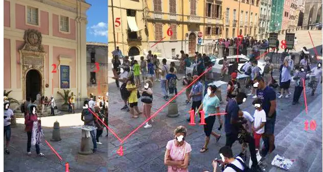 Città turistica, Castello ‘invaso’ dagli ambulanti abusivi. Onnis: “Zedda intervenga subito”