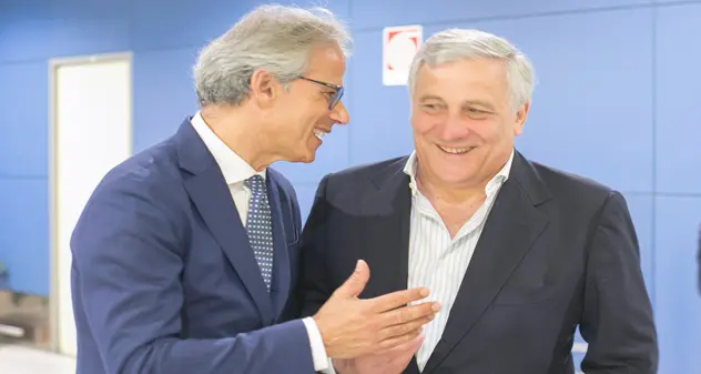 Tajani a Selargius con Cicu: si parla di insularità e continuità territoriale