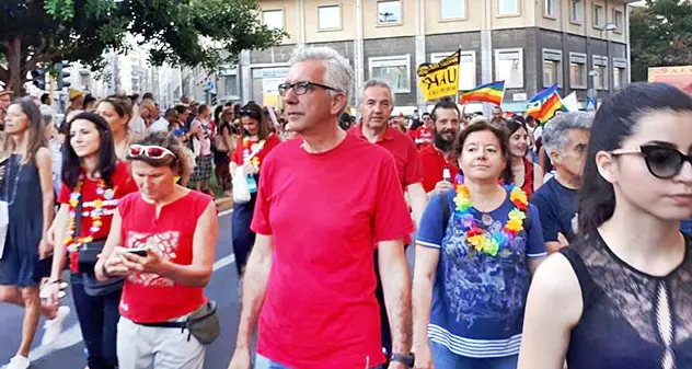 Pigliaru al Pride: “E' necessario riaffermare i diritti di tutti”