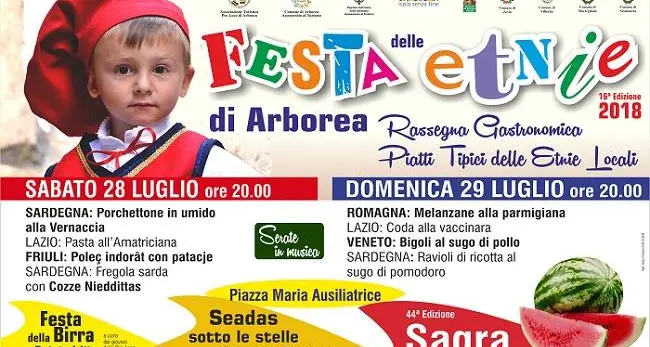 Il 28 e 29 luglio la sedicesima festa delle etnie