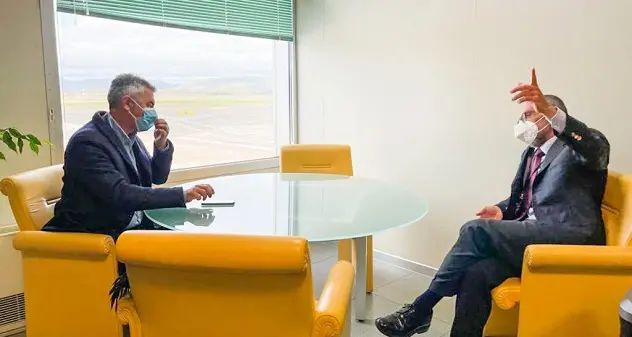Aeroporto Alghero. Conoci incontra Dg di Sogeaal per programmazione investimenti